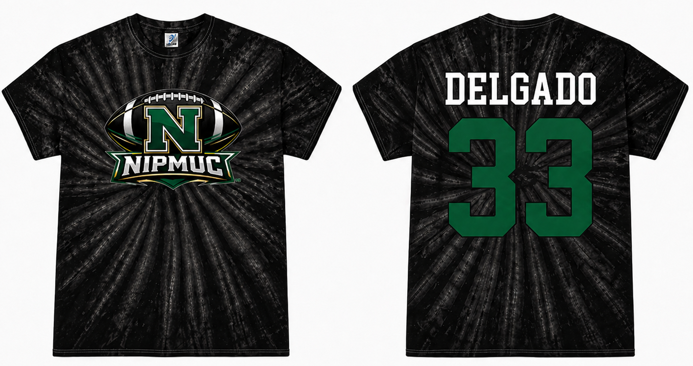 Nipmuc Football Tie Dye T-Shirt