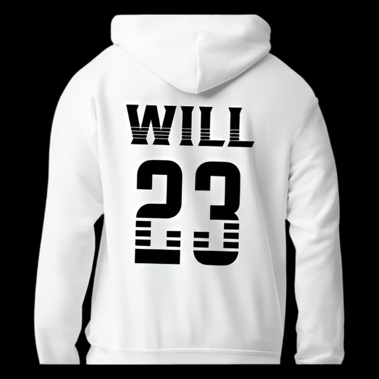 Nipmuc Basketball White Hoodie