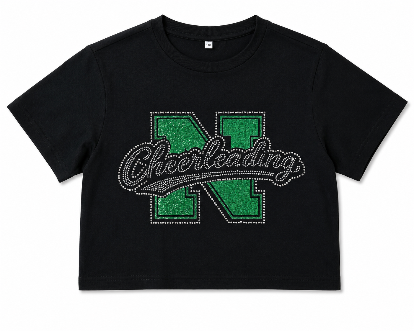 Nipmuc Cheer YOUTH Cropped T-shirt