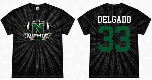 Nipmuc Football Tie Dye T-Shirt
