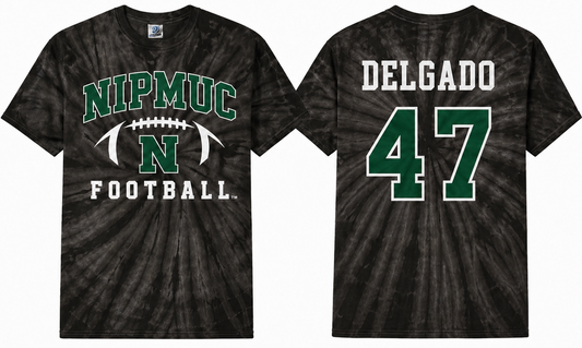 Nipmuc Football Tie Dye T-Shirt