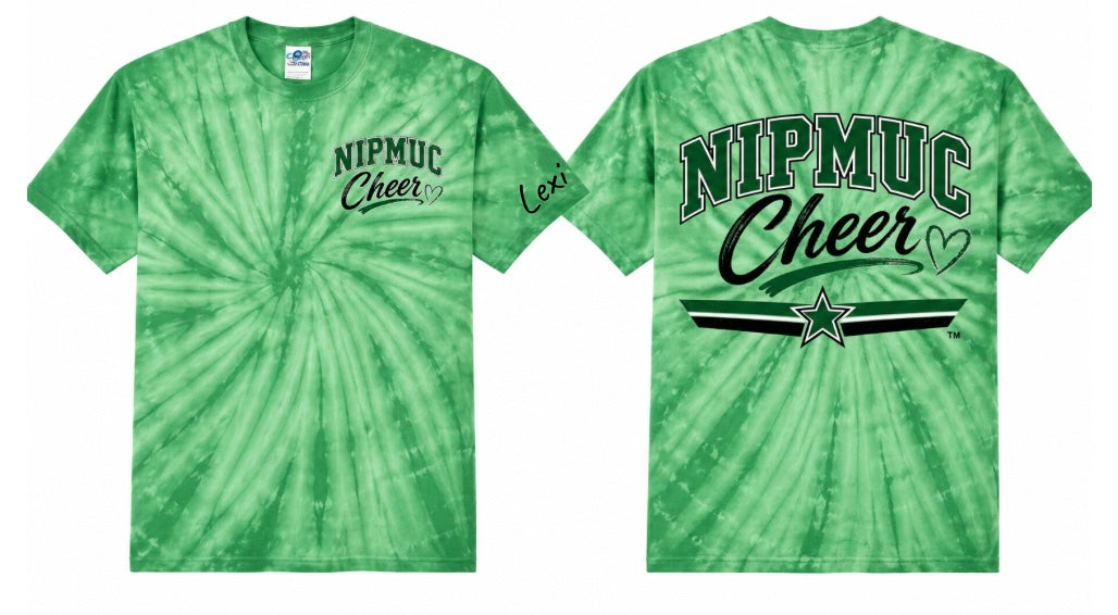 Nipmuc Cheer Tie Dye
